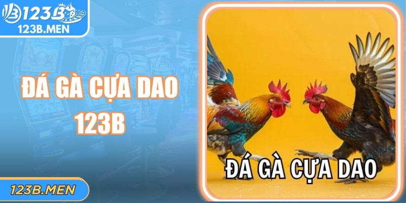 Đá Gà Cựa Dao 123B: Đấu Trường Sinh Tử Nghẹt Thở Từng Giây