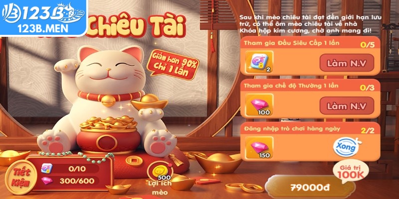 Giới thiệu về mèo chiêu tài 123B